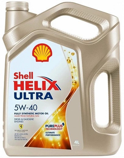 SHELL HELIX ULTRA 5W-40 A3/B3;A3/B4 4л