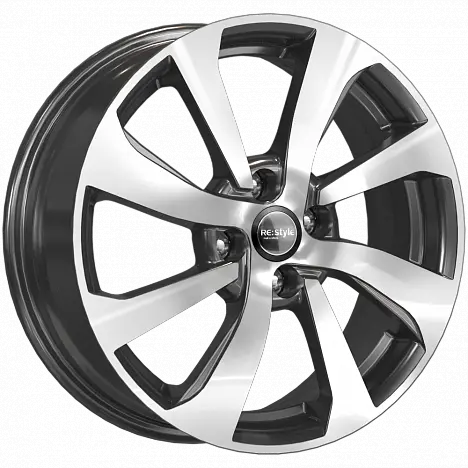 Диск K&K KC893 (ZV 16_Rio X-Line) 6x16 4x100 ET49 DIA 54,1 Алмаз черный