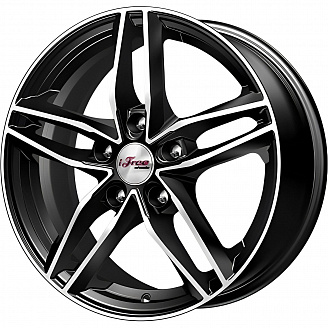 Диск iFree Moskva (KC689-03) 6,5x16 5x110 ET37 DIA 65,1 Блэк джек