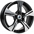 Диск K&K KC1053 (ZV 16_Lifan_X70) 6,5x16 5x114,3 ET35 DIA 60,1 Алмаз черный