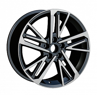 Диск KHW 1815 8x18 5x114,3 ET45 67,1 Black-FP (Mazda CX-9)