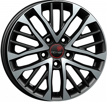 Диск Remain R238 (16_Creta FL) 6x16 5x114,3 ET43 DIA 67,1 Алмаз черный