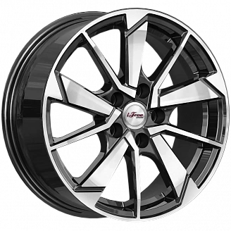 Диск iFree Зиплайн (KC104-10) 6,5x16 5x114,3 ET45 DIA 60,1 Блэк джек