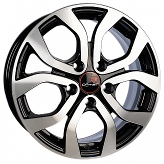 Диск Remain R164 (A 16_Lifan 60) 6,5x16 5x114,3 ET45 DIA 60,1 Алмаз черный