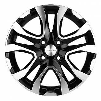 Диск KHW 1503 6x15 4x100 ET50 60,1 Black-FP (Lada Vesta)