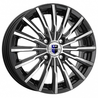 Диск K&K Акцент 5,5x14 4x98 ET40 DIA 58,5 Алмаз черный