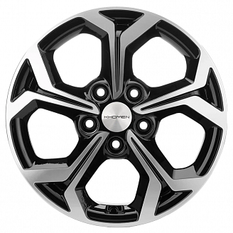 Диск KHW 1606 6,5x16 5x114,3 ET50 66,1 Black-FP (ZV 16_Renault Kaptur)
