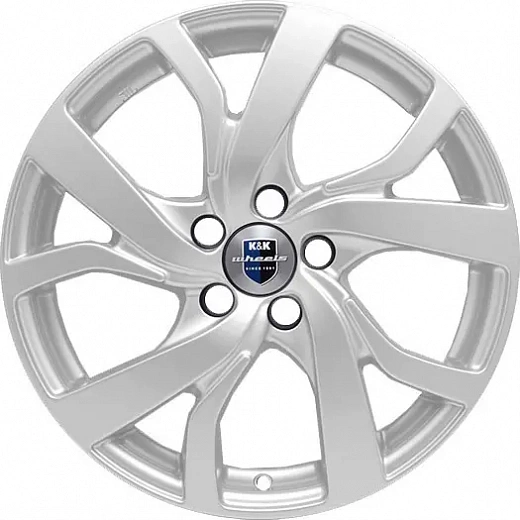 Диск K&K Палермо (KC607-00) 6,5x16 5x100 ET38 DIA 67,1 Кварц