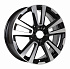 Диск K&K KC874 (ZV 17_Kaptur) 6,5x17 5x114,3 ET50 DIA 66,1 Алмаз черный