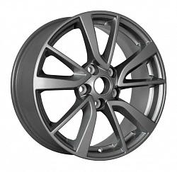 Диск K&K KC699 (ZV 17_RAV4)  7x17 5x114,3 ET39 DIA 60,1 Алмаз черный