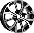 Диск iFree KC945 (ZV 15_Vesta) 6x15 4x100 ET50 60,1 Алмаз черный