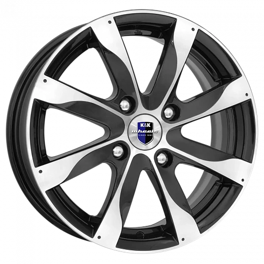 Диск K&K Джемини-ориг. 5,5x14 4x100 ET49 DIA 56,6 Алмаз черный