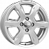 Диск iFree KC693 (15_Almera G11) 6x15 4x100 ET50 60,1 Сильвер