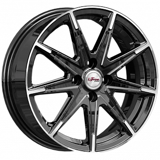 Диск iFree Хит (KC1081-00) 6x16 4x100 ET45 DIA 60,1 Блэк джек