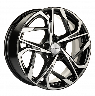 Диск KHW 1716 7x17 5x114,3 ET40 66,1 Black-FP (Nissan Qashqai)