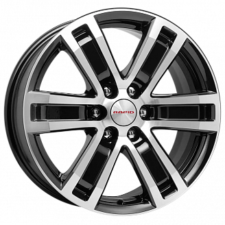 Диск K&K R7-Рольф ориг. 7,5x17 6x139,7 ET38 DIA 67,1 Алмаз черный