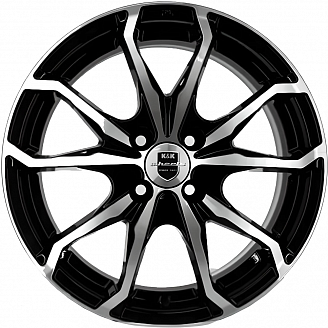 Диск K&K Brent (KC733-00) 6x16 4x98 ET35 DIA 58,5 Алмаз черный