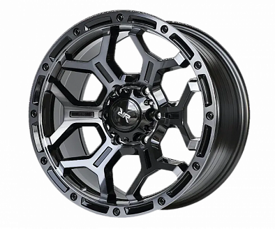 Диск RR CSSDA2860 9х18 6х139,7 ET25 106,1 B-P/B 119112