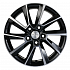 Диск KHW 1507 6x15 5x100 ET38 57,1 Black-FP (Skoda Rapid/Fabia) (Сфера)