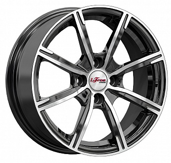 Диск iFree Калибр (KC1117-02) 6x15 4x100 ЕТ38 67,1 Блэк Джек