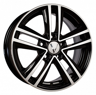 Диск Aero V2127 6x15 5x100 ET38 DIA 57,1 BFP