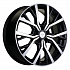 Диск KHW 1806 7x18 5x108 ET35 60,1 Black-FP (Chery Tiggo 4/Chery Tiggo 7 Pro) (Сфера)