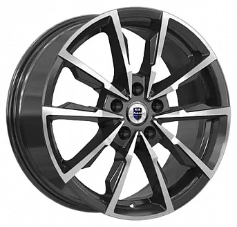 Диск K&K Меренге (KC902-13) 7,5x17 5x114,3 ET45 DIA 60,1 Алмаз черный