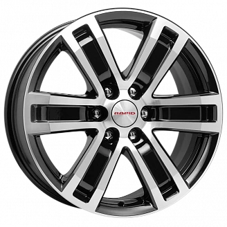 Диск K&K R7-Рольф ориг. 7,5x17 6x139,7 ET38 DIA 67,1 Алмаз черный