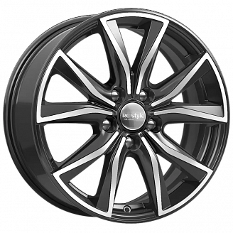 Диск iFree KC867 (ZV 17_ Sportage) 7x17 5x114,3 ET48,5 67,1 Алмаз черный
