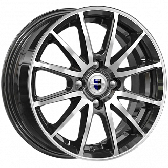 Диск K&K Квант (KC960-00) 5,5x14 4x98 ET35 DIA 58,5 Алмаз черный