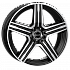 Диск MAK Lewis 9х18 5х112 ET42 66,6 Black Mirror 00131312