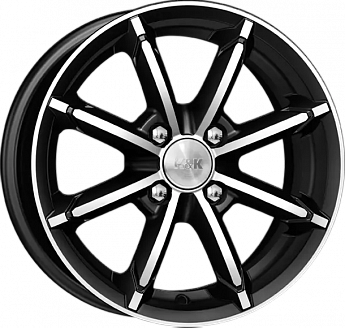 Диск K&K Sportline (KC603) 6x14 4x98 ET30 DIA 58,5 Алмаз черный