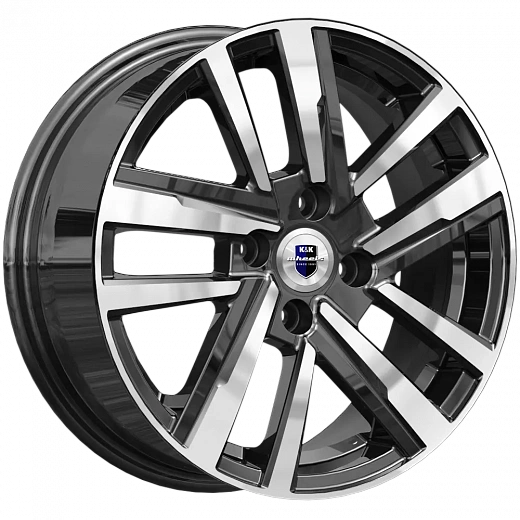Диск K&K Хант (KC1034-04) 6x15 4x100 ET40 DIA 60,1 Алмаз черный