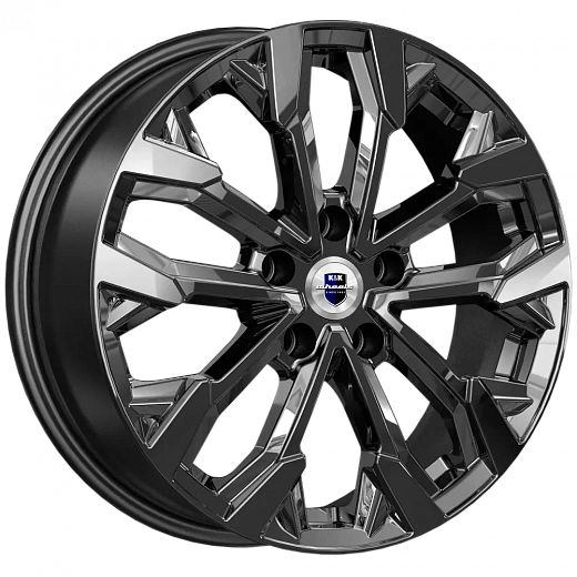 Диск K&K Морейн (KC1046-18) 6,5x17 5x114,3 ET50 DIA 67,1 Алмаз черный