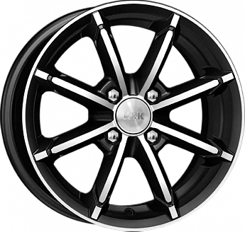 Диск K&K Sportline (KC603) 6x14 4x98 ET30 DIA 58,5 Алмаз черный