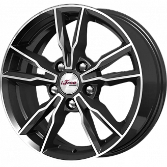 Диск iFree Икигай (KC865-12) 6,5x16 5x114,3 ET50 DIA 67,1 Блэк джек