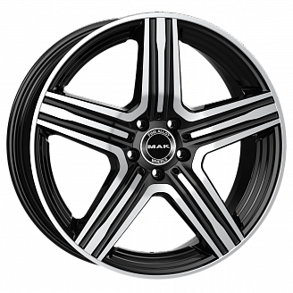 Диск MAK Lewis 8х18 5х112 ET40 66,6 Black Mirror 00130937