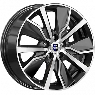 Диск K&K Гамбит (KC961-00) 6,5x16 5x100 ET38 DIA 57,1 Алмаз черный