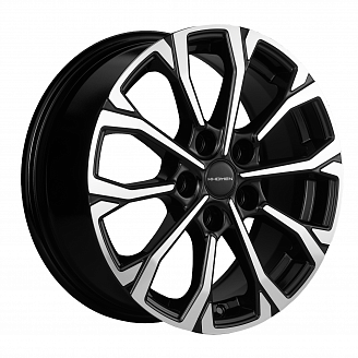 Диск KHW 1605 6,5x16 5x114,3 ET47 66,1 Black-FP (Renault Fluence/Nissan Juke)