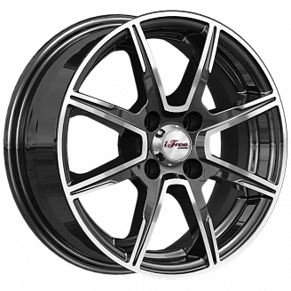 Диск iFree Майами Лайт (KC102-01) 5,5x14 4x98 ET35 DIA 58,5 Блэк джек