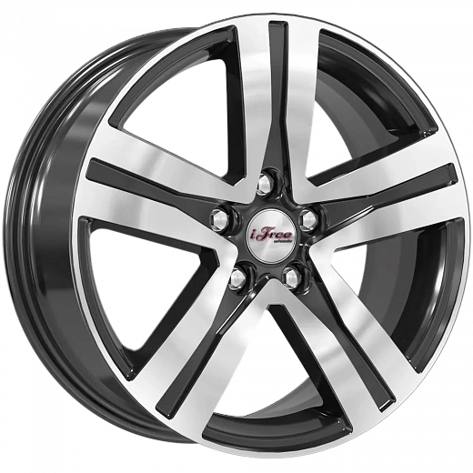 Диск iFree Rebel (KC913-05) 7x17 5x114,3 ET50 DIA 67,1 Блэк джек