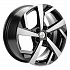 Диск KHW 1712 7x17 5x114,3 ET40 66,1 Black-FP (Nissan Qashqai)