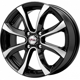 Диск iFree Дайс (KC696-00) 6x15 4x108 ET30 DIA 65,1 Блэк джек