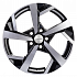 Диск KHW 1712 7x17 5x114,3 ET50 67,1 Black-FP (Mazda CX-5/Kia Seltos)