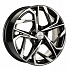 Диск KHW 1716 7x17 5x114,3 ET40 66,1 Black-FP (Nissan Qashqai)