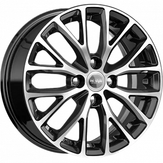 Диск K&K KC782 (15_Rio I) 6x15 4x100 ET48 DIA 54,1 Алмаз черный