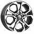 Диск iFree KC892 (17_Arkana) 6,5x17 5x114,3 ET50 66,1 Алмаз черный