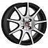 Диск Asikaga Esinori 6x15 5x105 ET39 DIA 56,6 Black Brilliant norm
