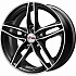 Диск iFree Moskva (KC689-07) 6,5x16 5x114,3 ET40 DIA 66,1 Блэк джек