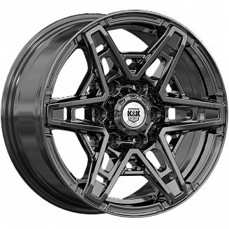 Диск K&K Блэкберн (KC1129-02) 8x17 6x139,7 ET25 106,1 Кварц
